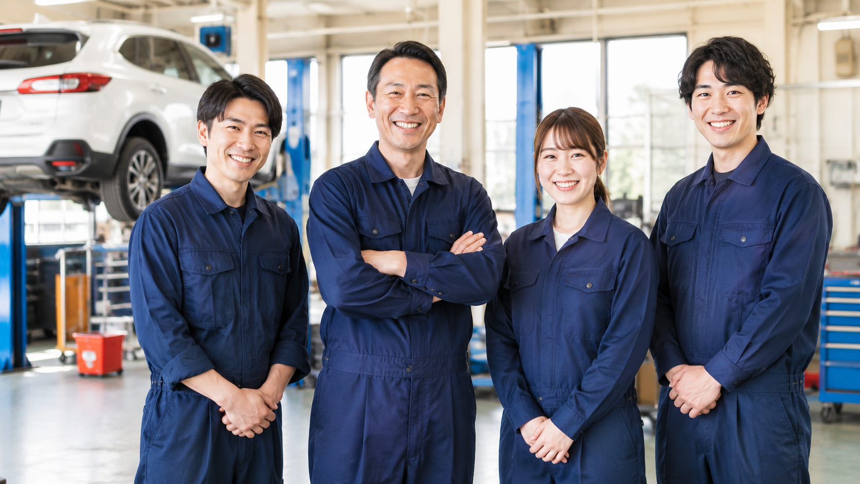 サンライズ自動車のスタッフ